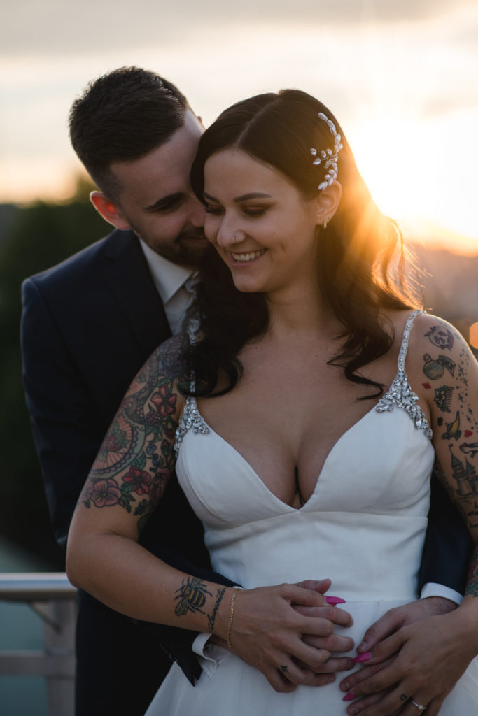 Urban Sunset Wedding - Styled Shoot 2