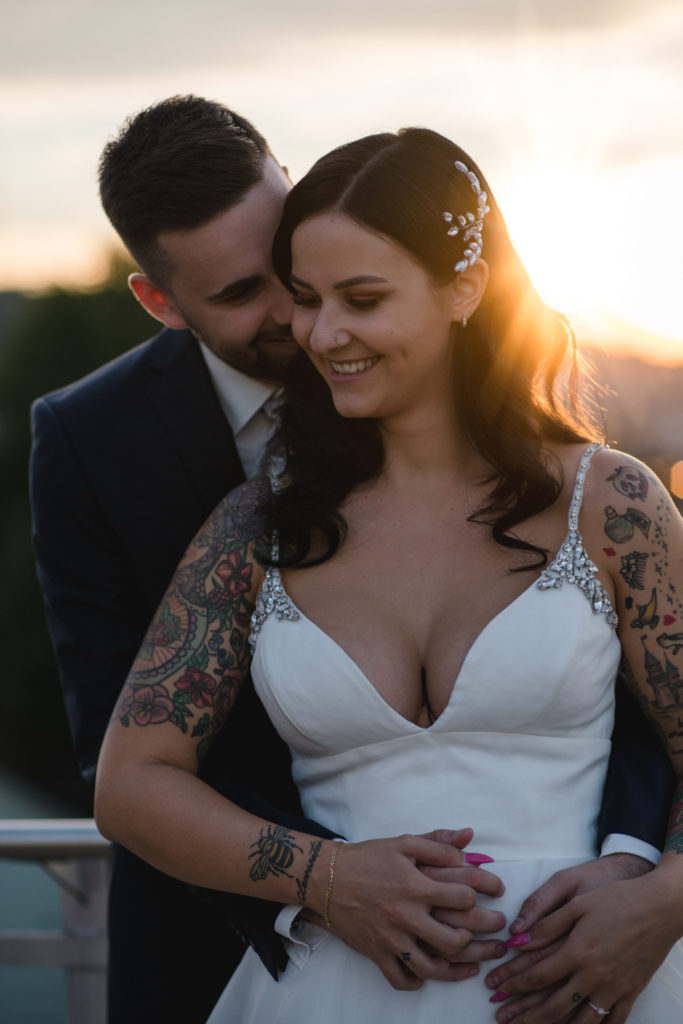 Urban Sunset Wedding - Styled Shoot 2